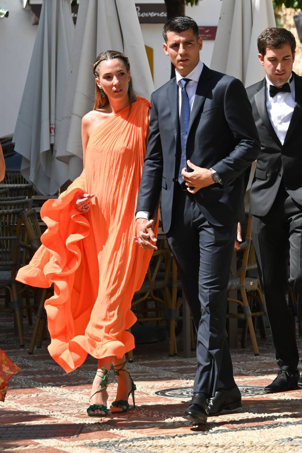 Alice Campello y Álvaro Morata, invitados a la boda de Kepa Arrizabalaga y Andrea Martínez en Marbella