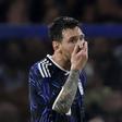Leo Messi, durante el partido ante Zambia