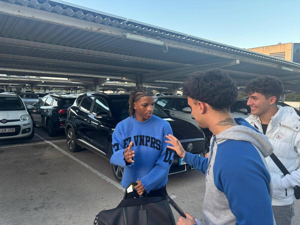 Justin Kalumba, tras pasar el reconocimiento médico