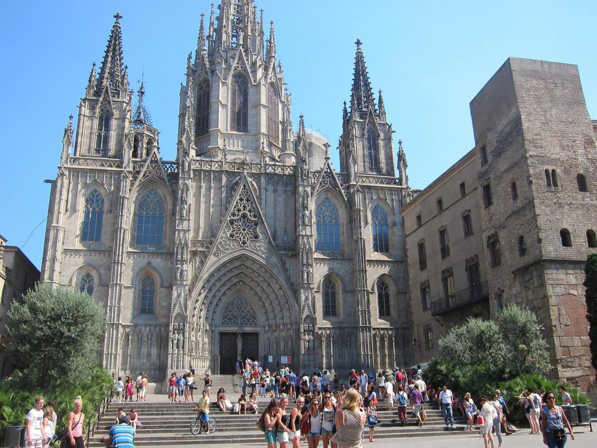 La Catedral de Barcelona, en una foto de archivo