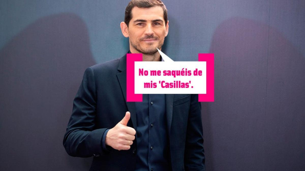 Iker Casillas en un 'photocall'