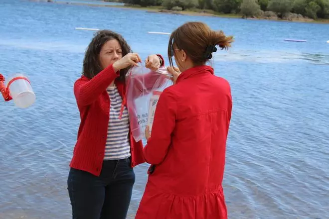 Así son los análisis de agua tras el incendio para garantizar su salubridad
