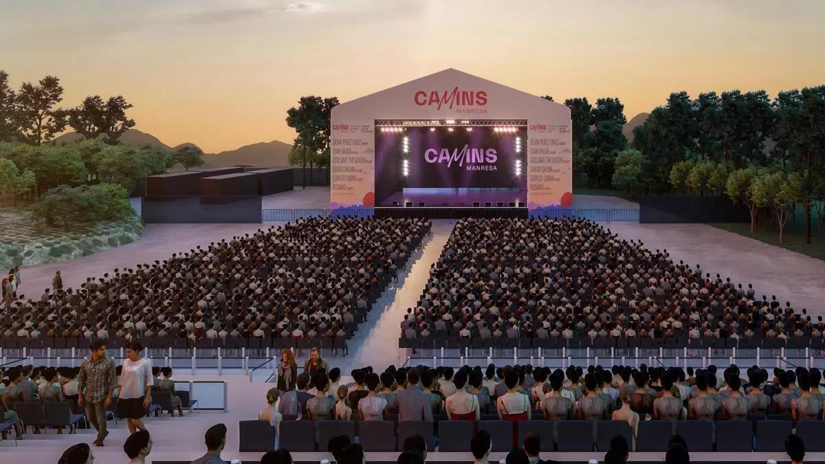 Una proyección de cómo será el nuevo festival.