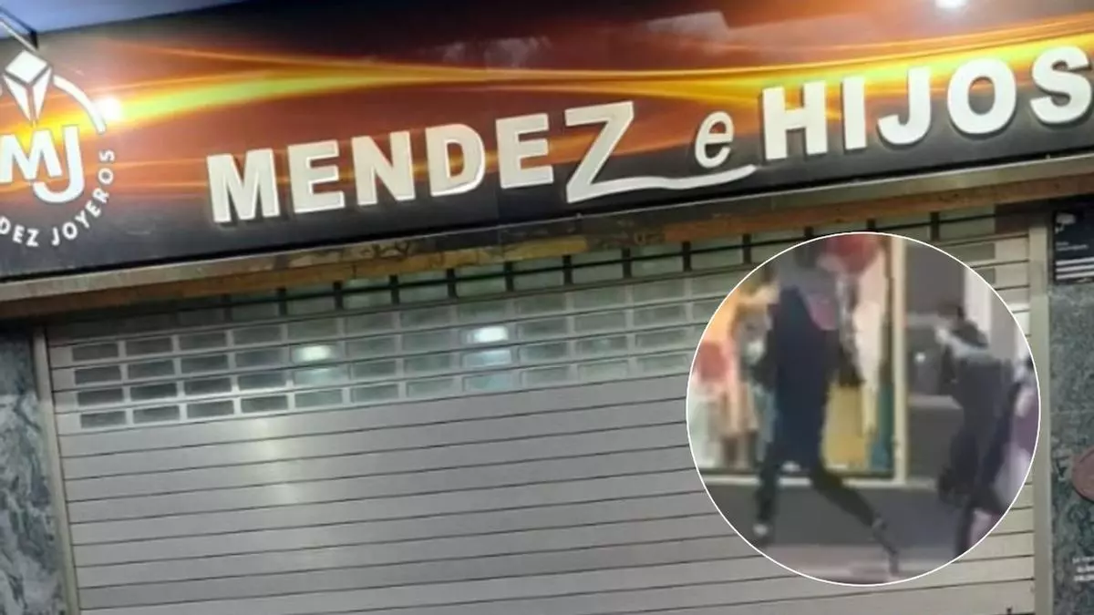 Detenido uno de los cinco implicados en el atraco de Vecindario: cuatro asaltaron la joyería y otro esperaba en el coche