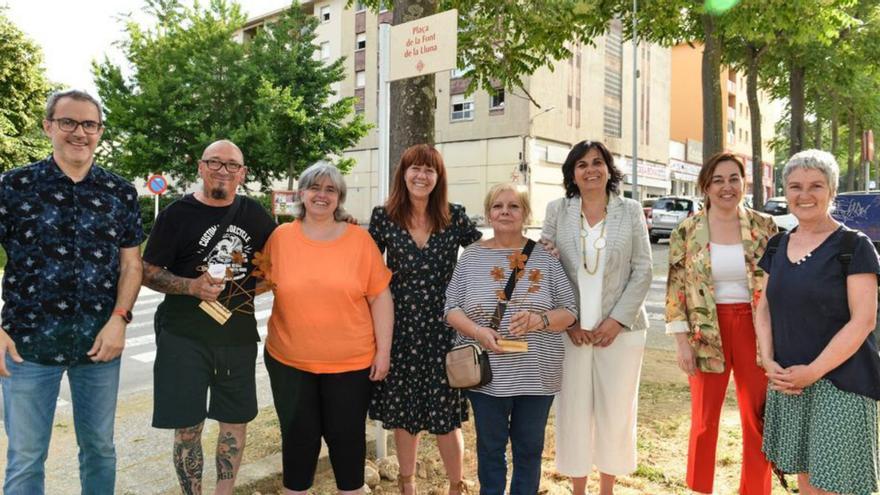 Girona bateja una plaça del barri de Sant Ponç amb el nom de Font de la Lluna