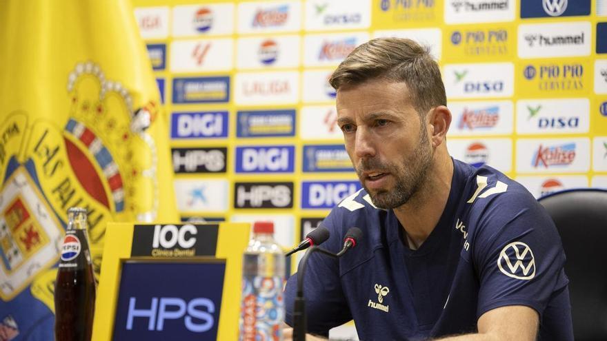 Luis García, entrenador de la UD Las Palmas: 