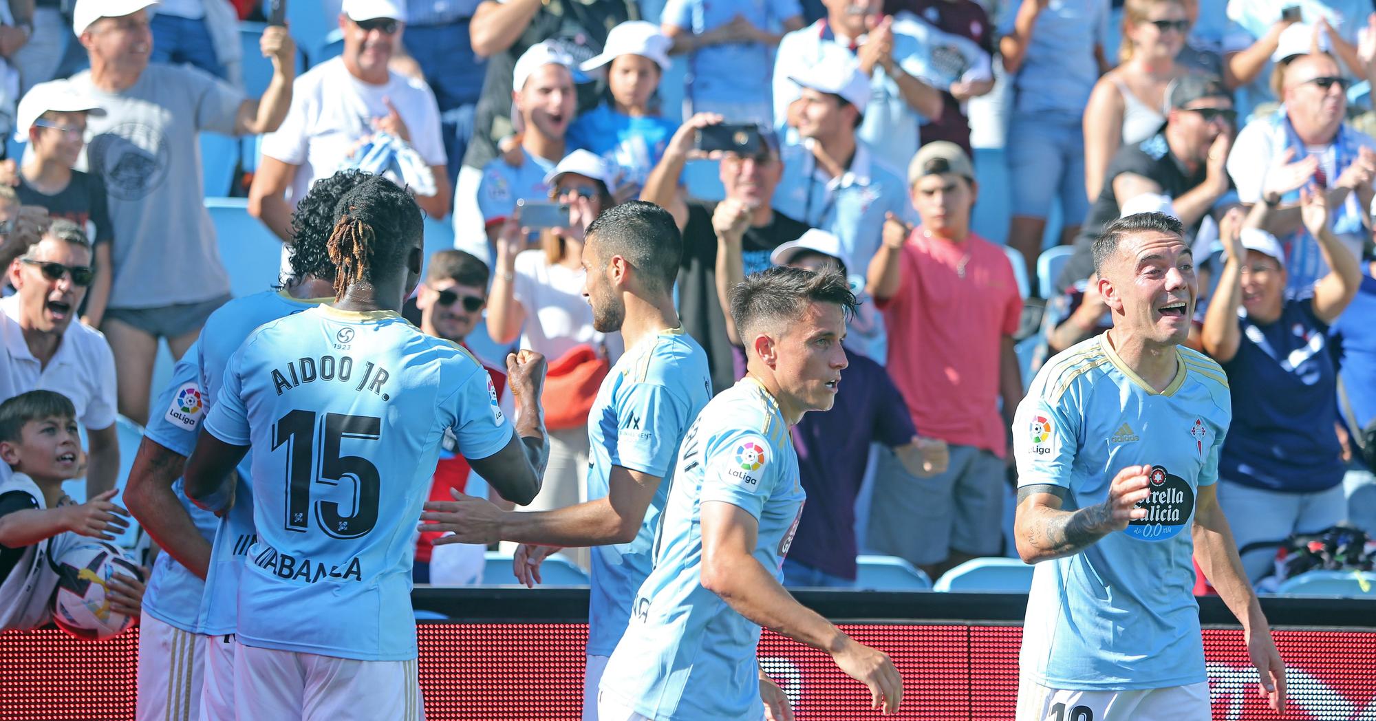 Las mejores imágenes del encuentro del Celta ante el Espanyol