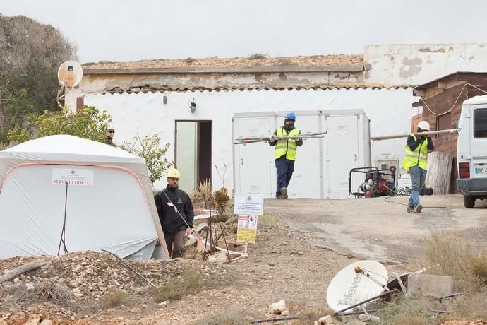 FUERTEVENTURA . - DERRIBO DE LA CASA DE LA ABUELA JOSEFA - 30-01-18 - FOTOS: GABRIEL FUSELLI