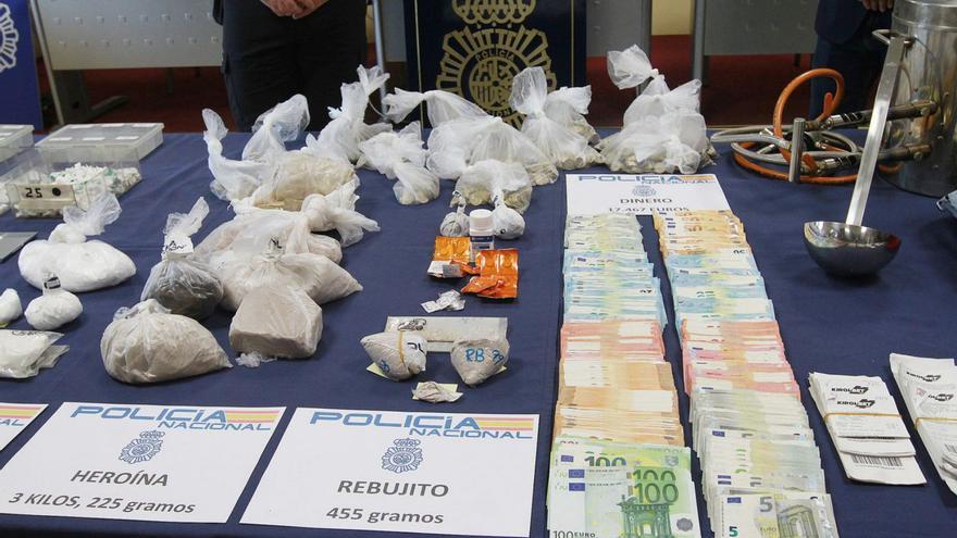 Parte del material intervenido en la ‘operación Copérnico’. | Iñaki Osorio