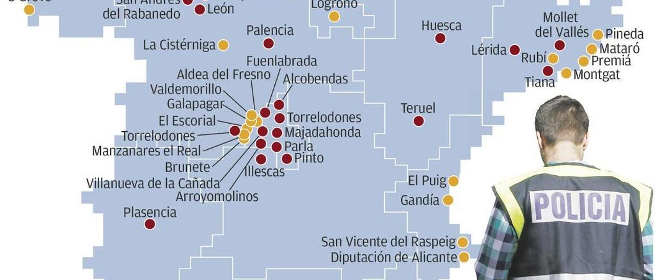 La red &quot;Enredadera&quot; intentó entrar en Siero comprando una empresa mercantil