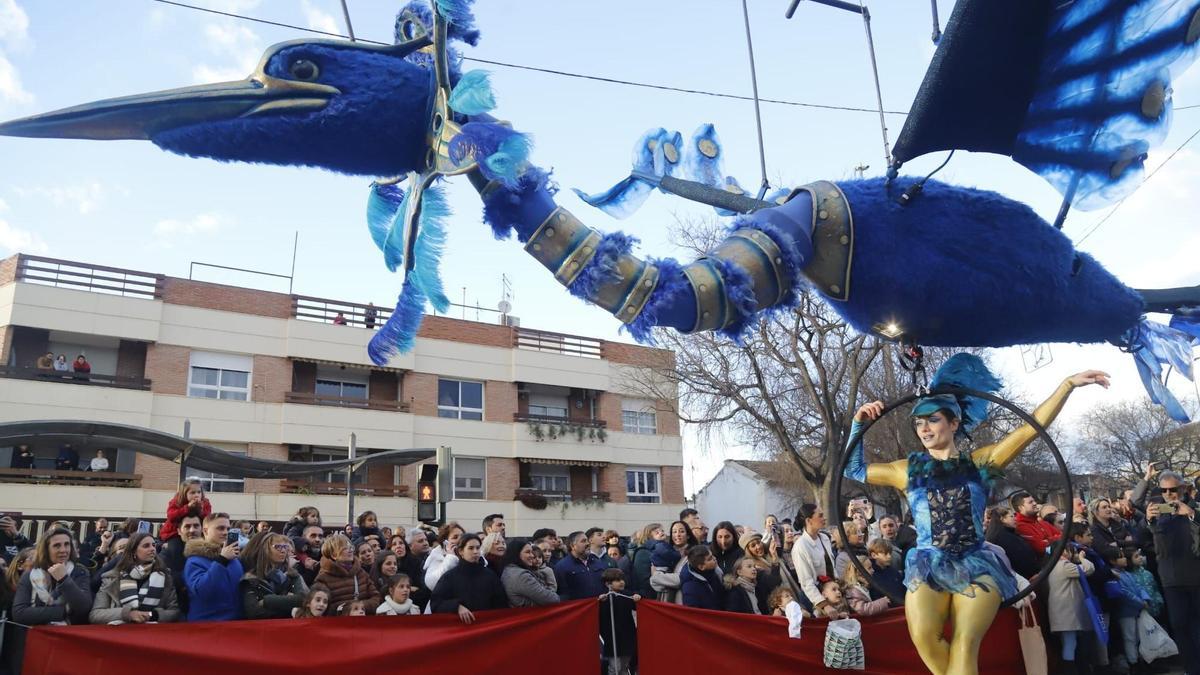 Cabalgata de Reyes Magos de Córdoba, ayer.