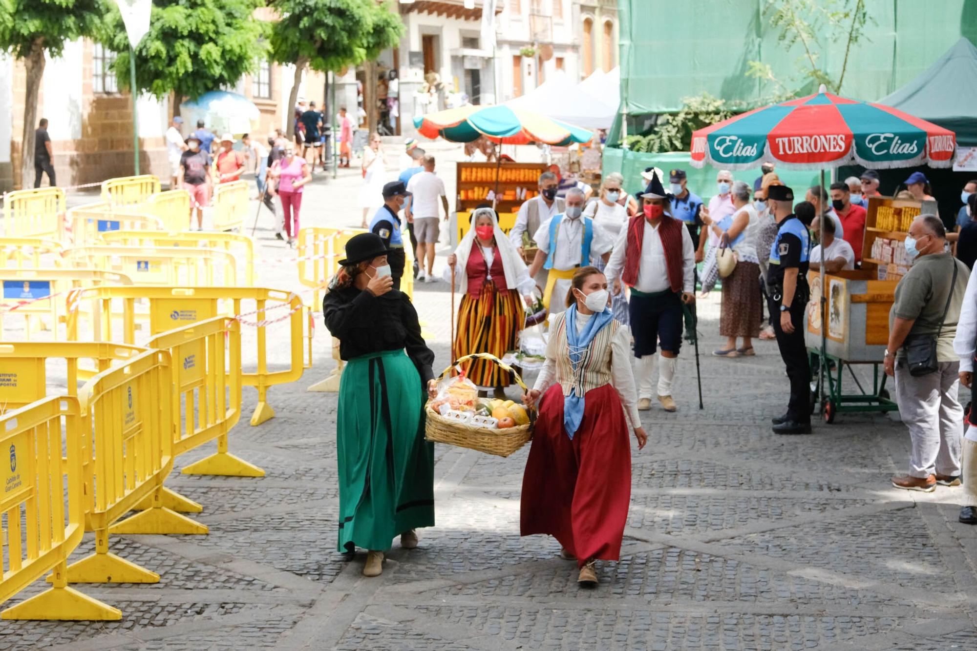 Ofrenda simbólica de los ayuntamientos de Gran Canaria a la Virgen del Pino (07/09/2021)