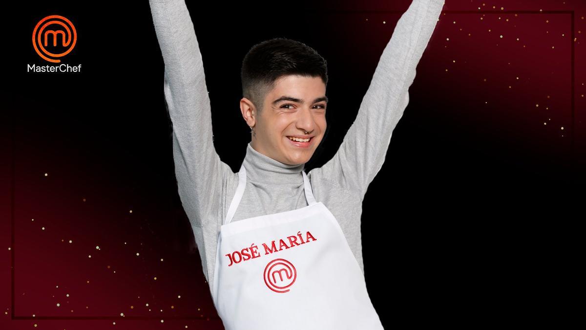 José María, el aspirante pacense de Masterchef.