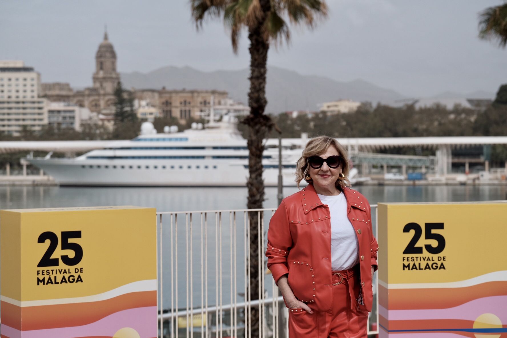 Photocall del equipo de 'Llenos de gracia' en el Festival de Málaga