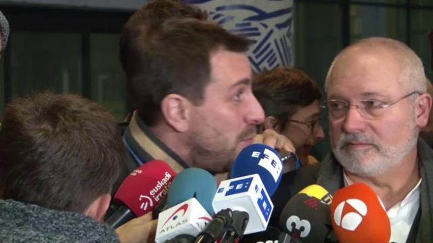 Vídeo: Comín i Puig presten declaració a Bèlgica per les euroordres