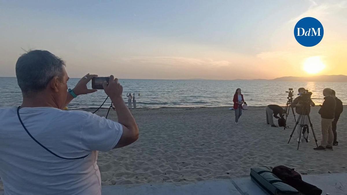 Astro-Fans vor dem Megapark: Playa de Palma einer der besten Standorte, um die Sonnenfinsternis zu sehen