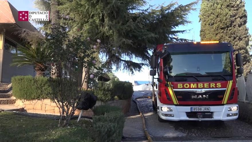 Incendio en una firma cerámica de Vila-real