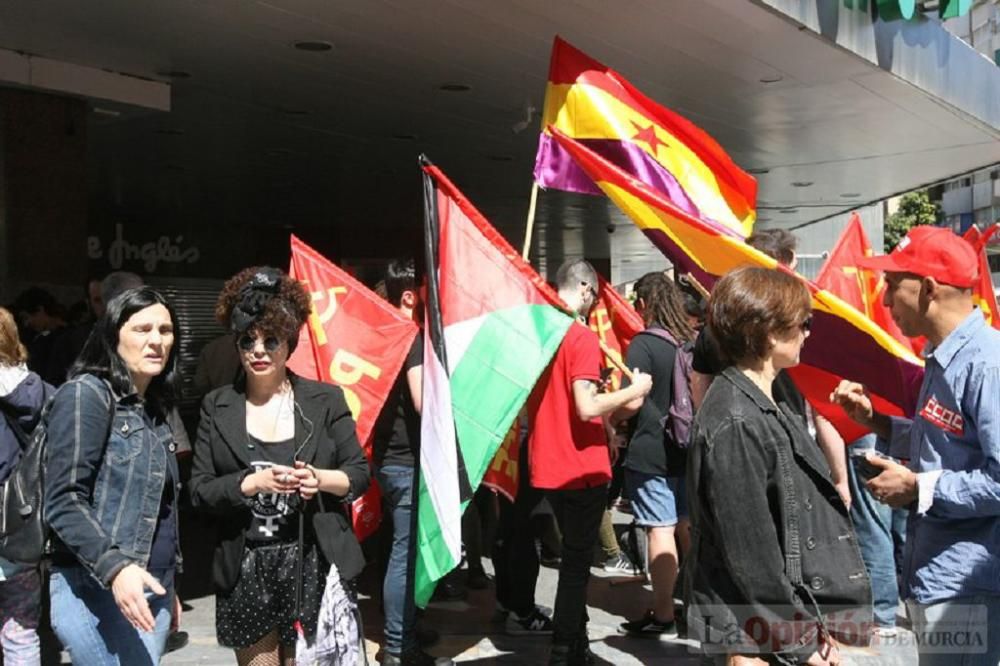 Manifestación del 1 de mayo en Murcia