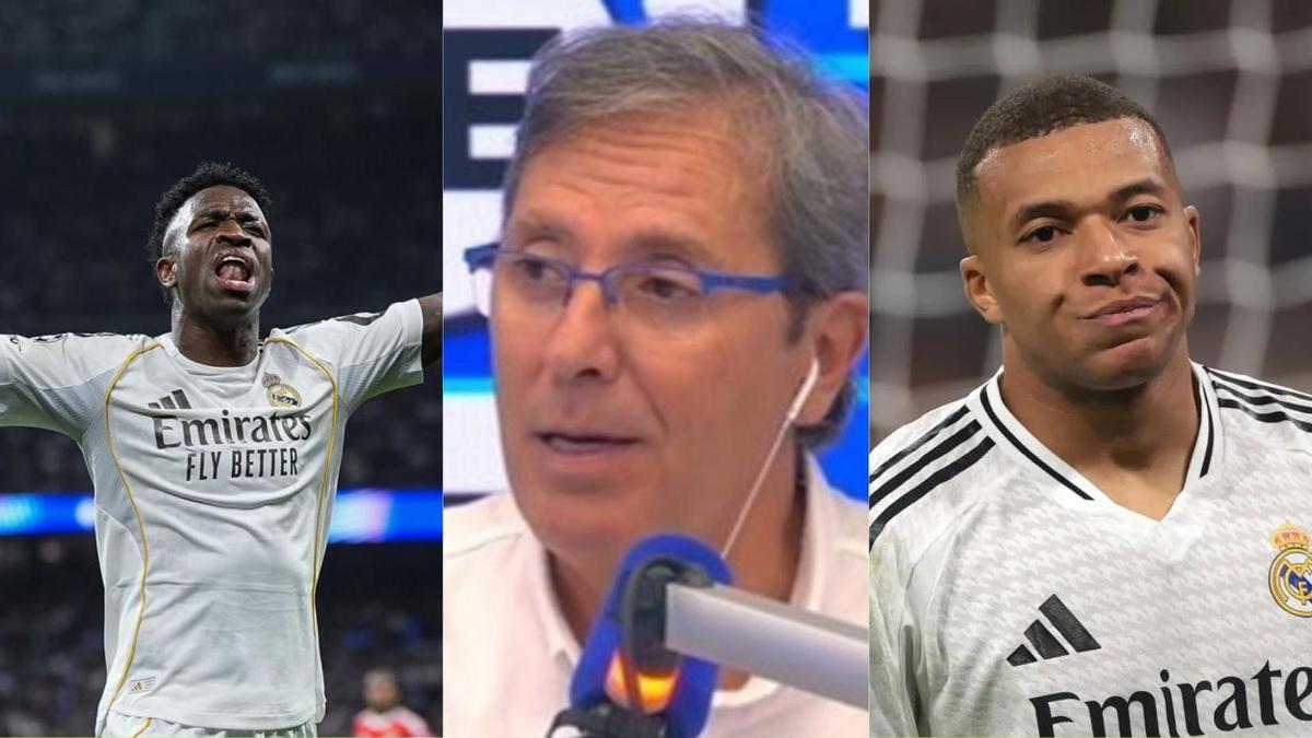 Paco González decepcionado con el rendimiento del Real Madrid: "Las dos estrellas mundiales de arriba no la enchufan"