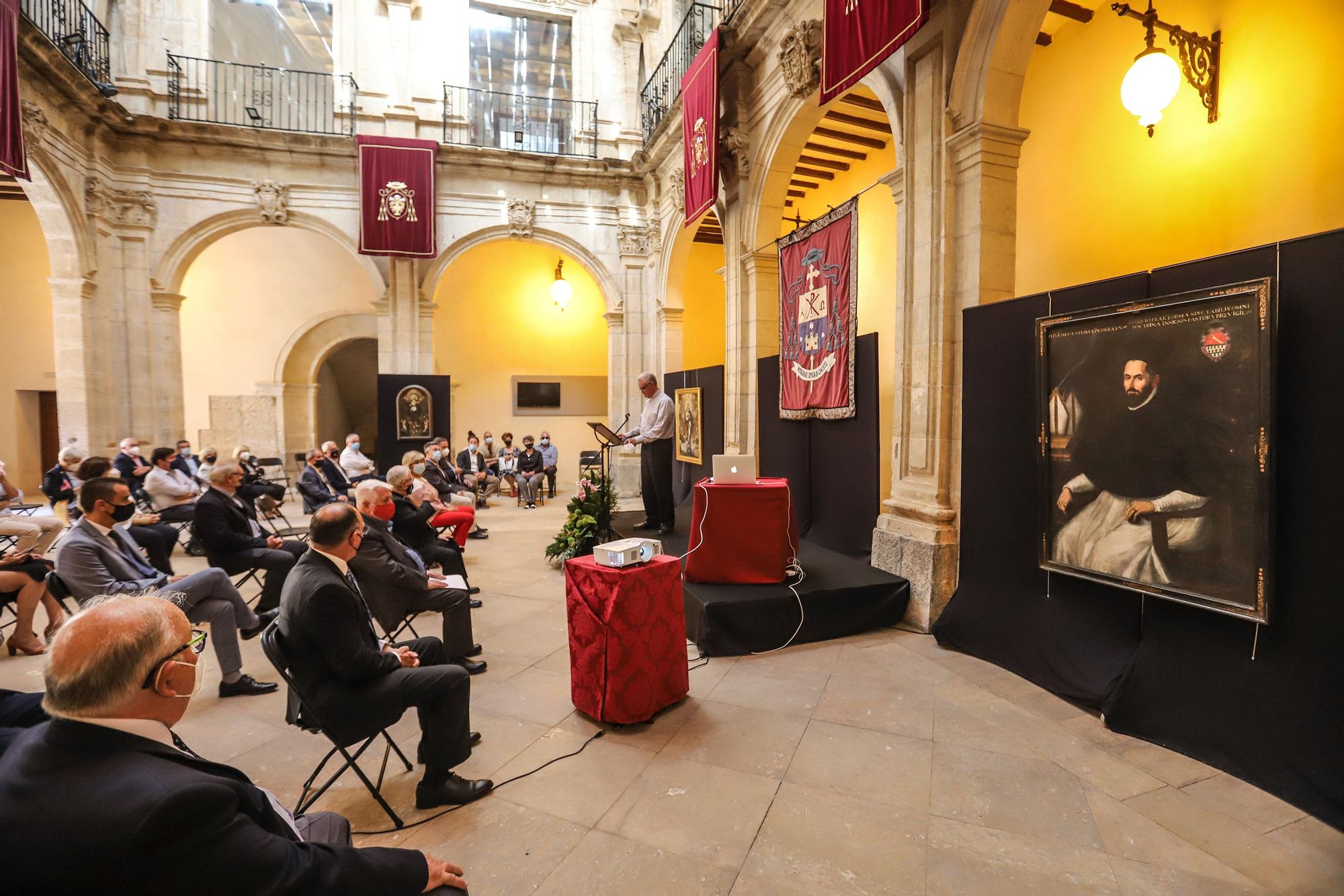 Restauración de dos óleos del Museo de Arte Sacro de Orihuela