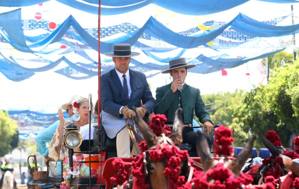 Caballos en el Real de la Feria