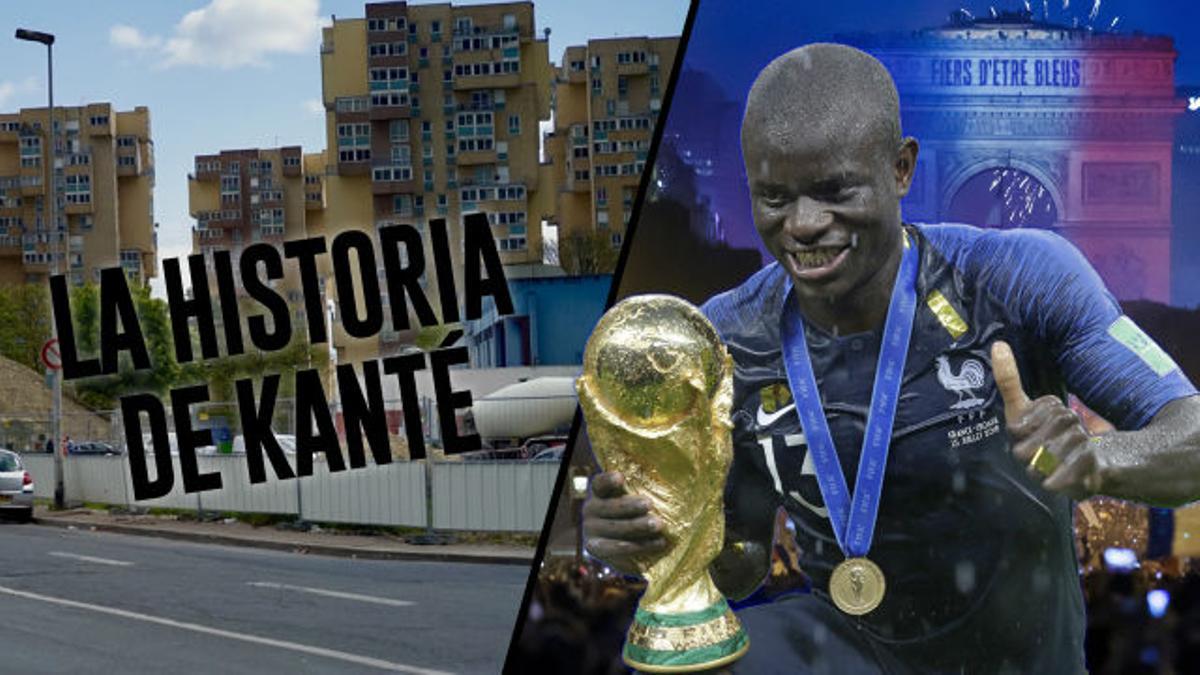 De recoger basura a ser campeón del mundo: La historia de Kanté