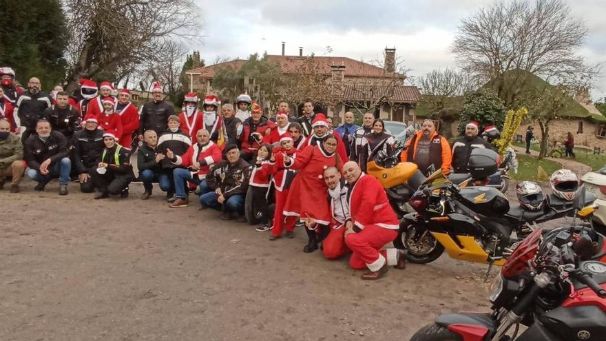 Motoristas solidarios levarán o Nadal ata Lalín e Ordes vai correr por Sergio