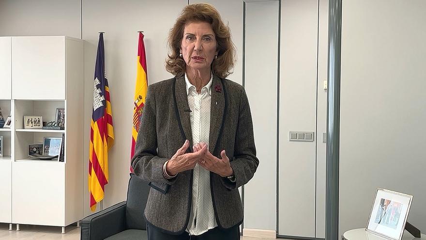 Archivo - La presidenta de CAEB, Carmen Planas.