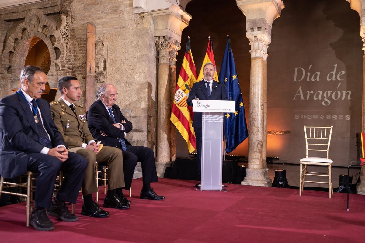 En imágenes | Acto institucional por el Día de Aragón en La Aljafería En imágenes | Acto institucional por el Día de Aragón en La Aljafería