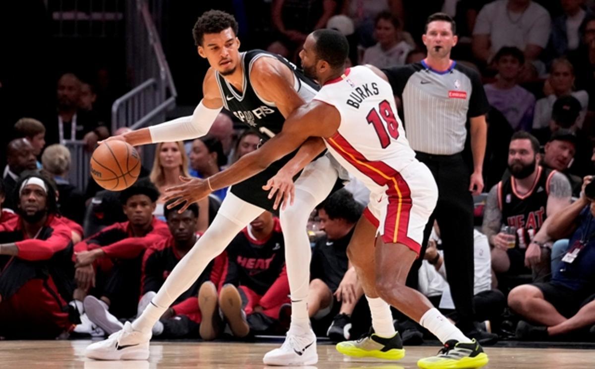 Wembanyama es uno de los jugadores franceses que juegan en la NBA