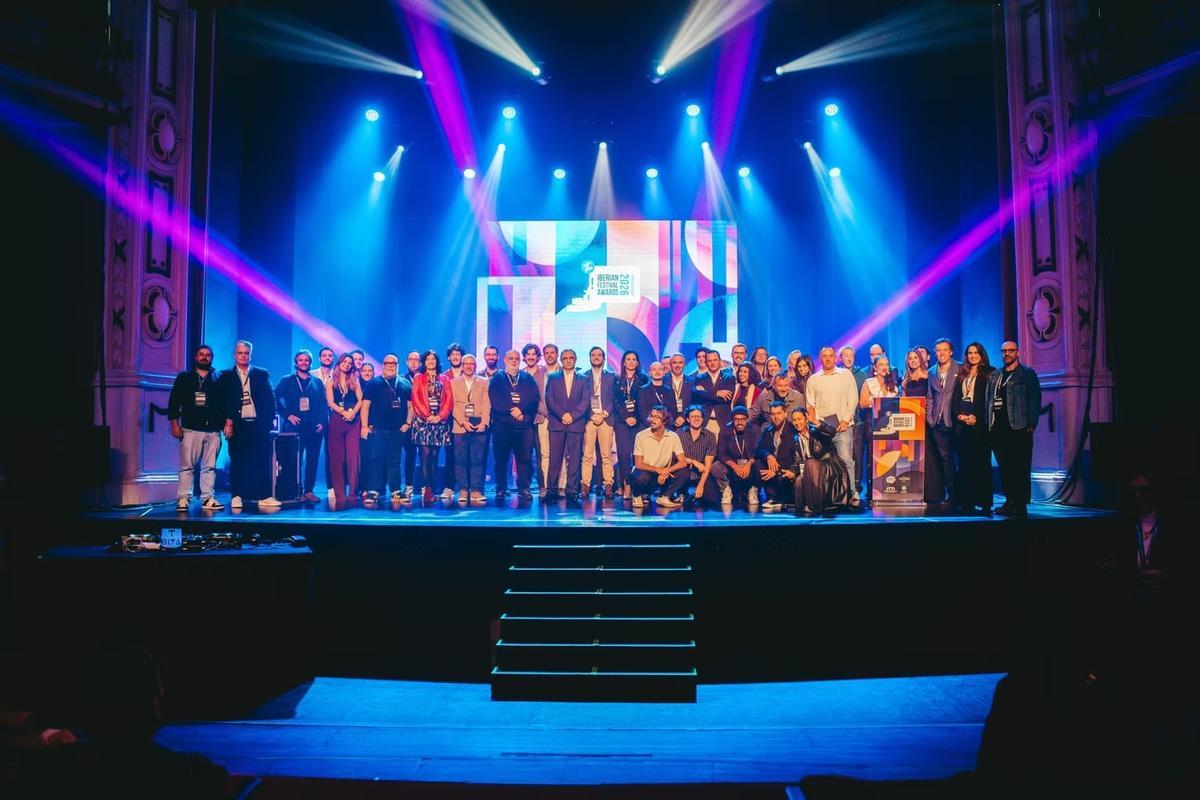 Gala de los Iberian Festival Awards.