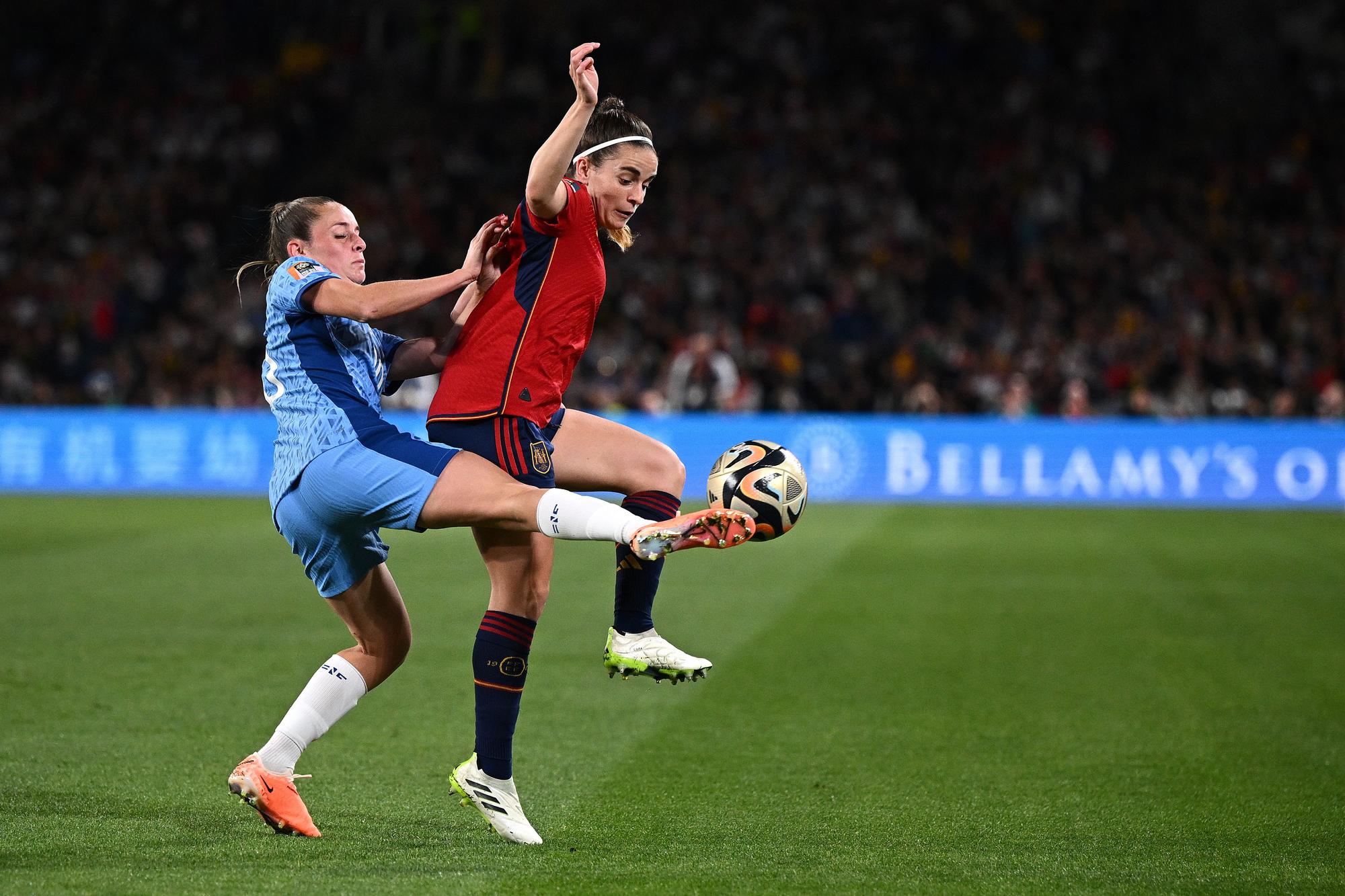 Les millors imatges de la selecció espanyola a la final del Mundial femení