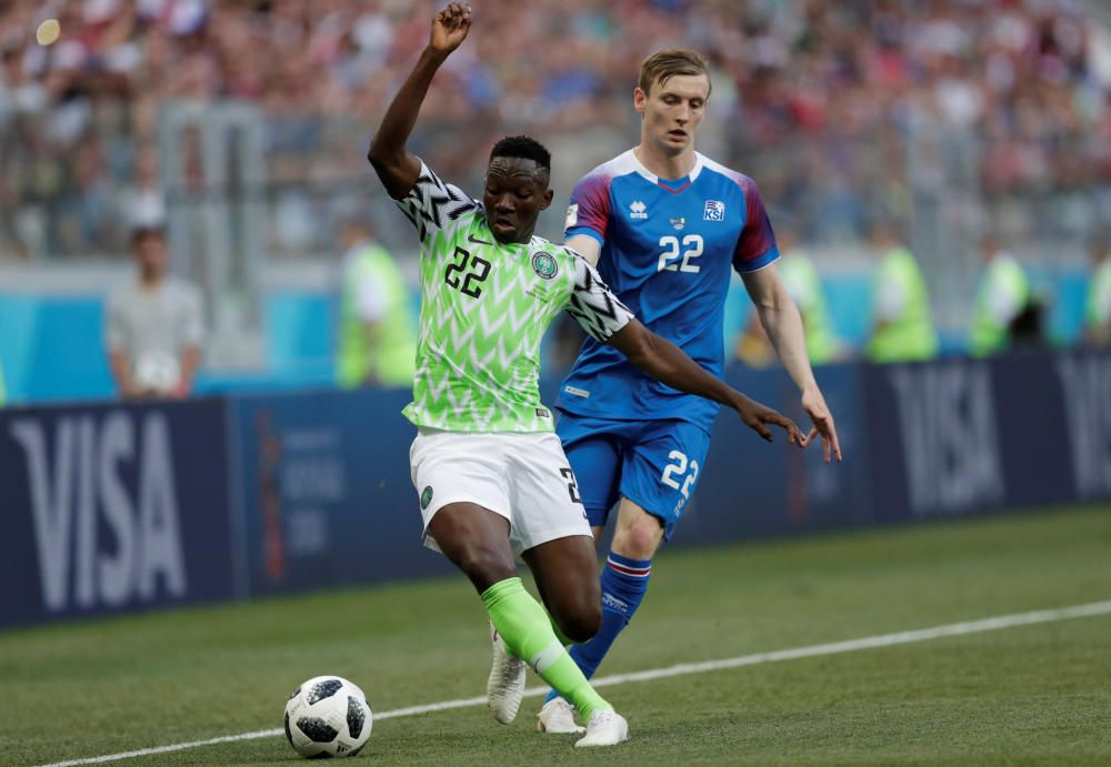 Mundial de Rusia: Nigeria-Islandia