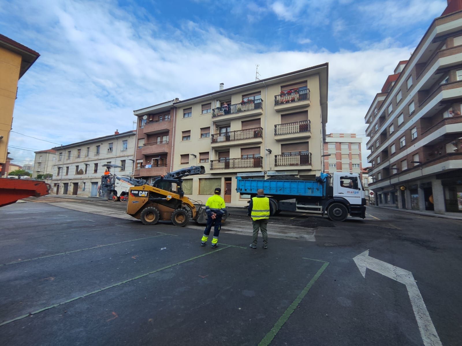 La villa moscona, abierta en canal: así avanza la obra para renovar el centro urbano