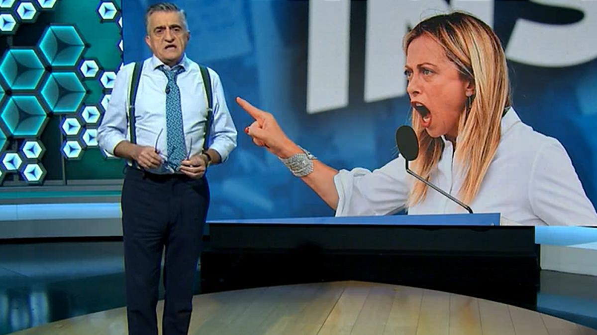 El Gran Wyoming en El Intermedio.