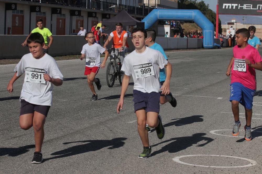 Cross Escolar Cartagena en el Circuito de Velocida