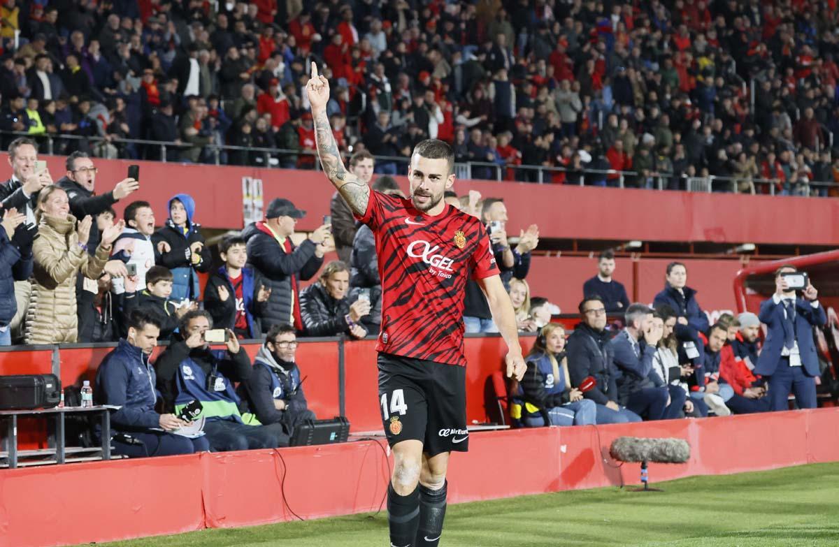 Dani Rodríguez, futbolista del Mallorca formado en la cantera del Dépor.