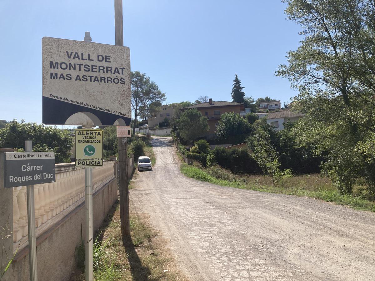 El mapa també inclou les urbanitzacions del municipi