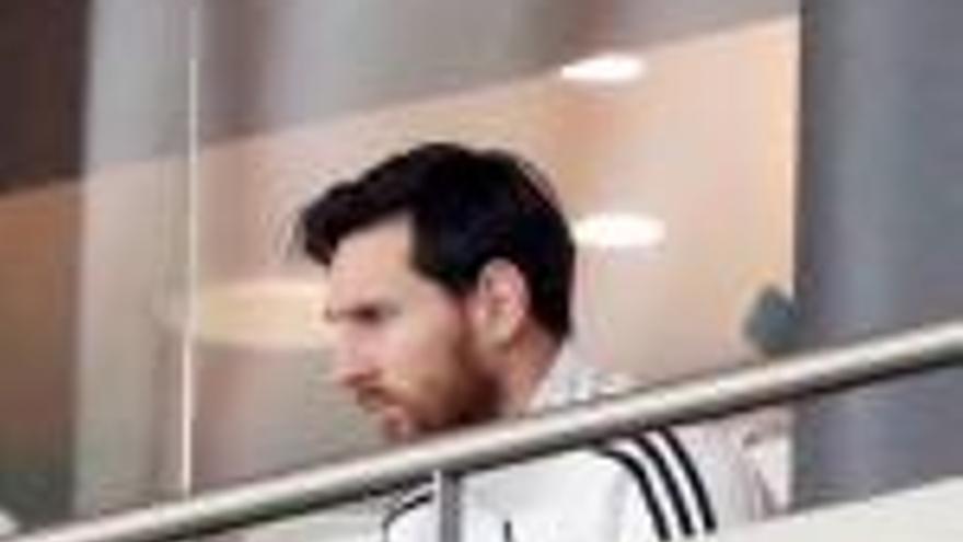 Messi és dubte per jugar contra el Sevilla