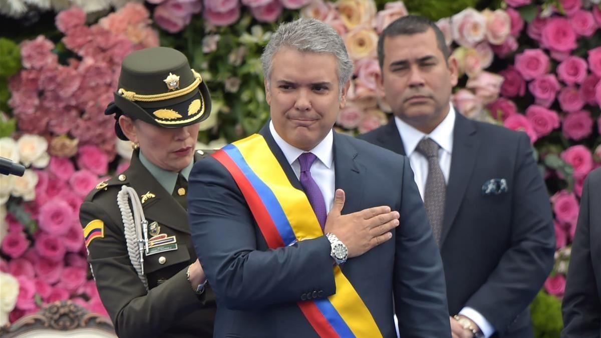 ivan duque envestido presidente de colombia