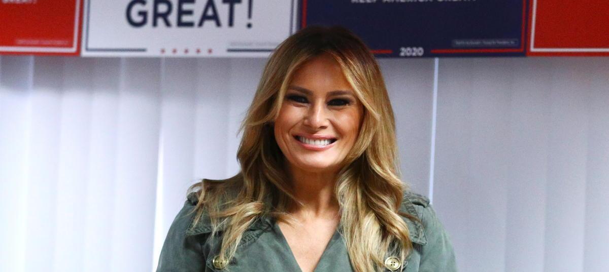 Melania Trump.