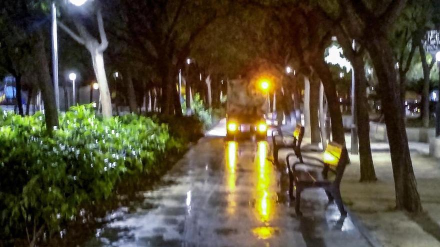 Vecinos de plaza de Florida-La Viña se quejan del ruido de las máquinas de limpieza de madrugada