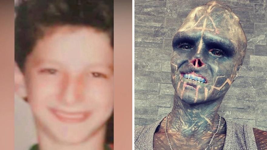 El antes y el después de 'Black Alien'