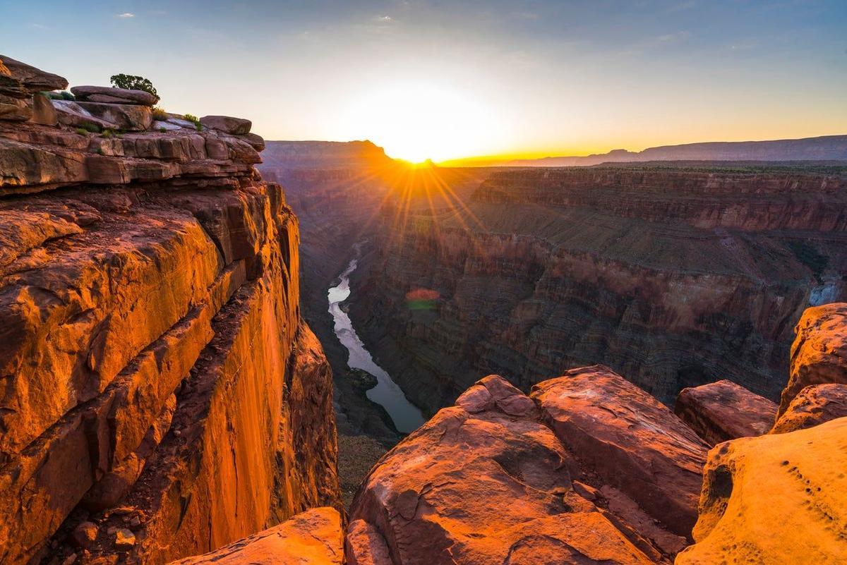 Gran Cañón del Colorado, Arizona, acantilado