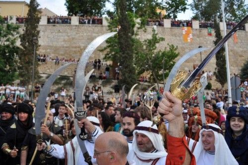 Acto de La Invasión Fiestas del Escudo de Cieza 2014