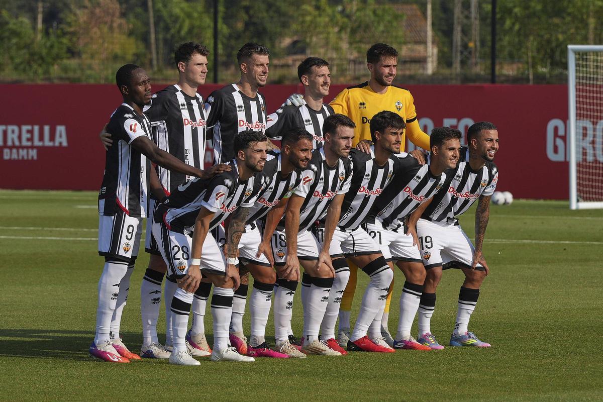 Les imatges del partit amistós entre el Girona i el Castelló