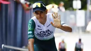 El ciclista Jaume Guardeño, hospitalizado tras colisionar con un coche mientras entrenaba