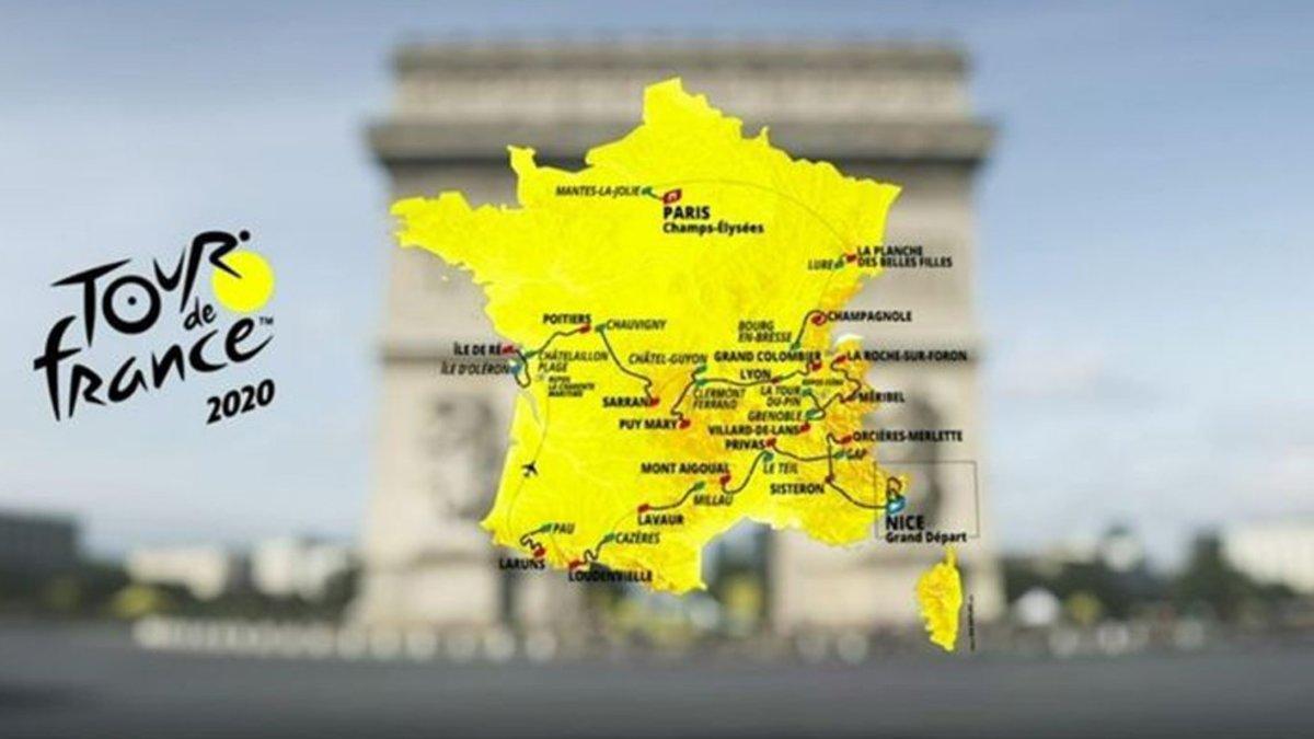 El Tour de Francia 2020 comenzará el 29 de agosto en Niza