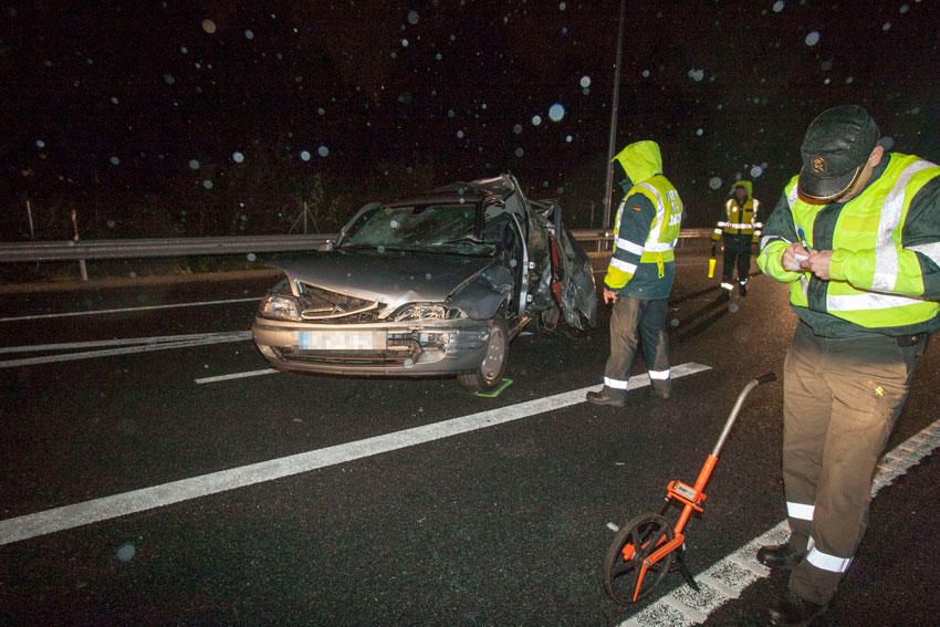 Un accidente en la tercera ronda causa retenciones