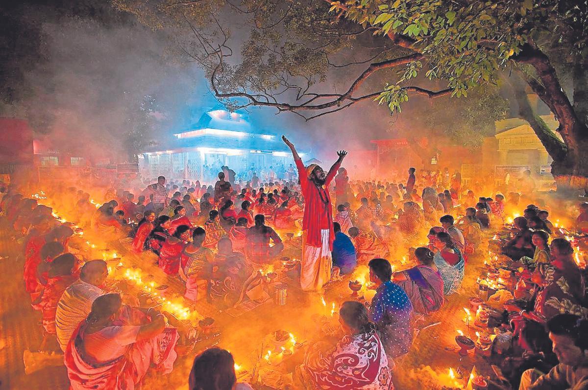 Praying with fire